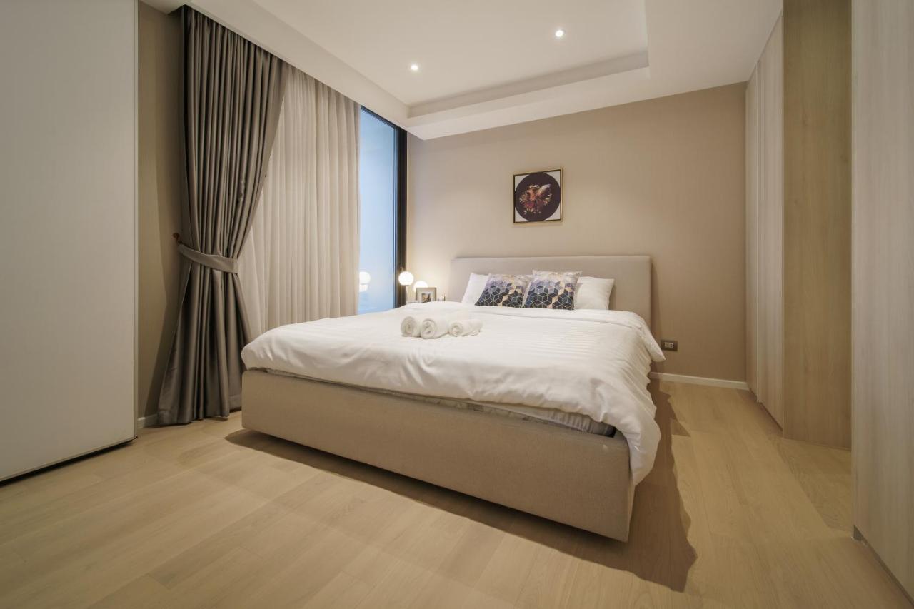 Sukhumvit 11#Luxury#Pool#Gym#Bts Nana&Mrt Sukhumvit#1Br#Max2Ppl Banguecoque Exterior foto