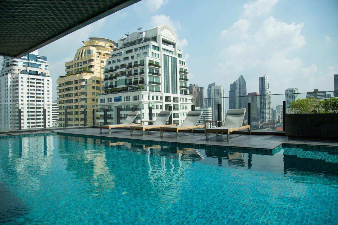 Sukhumvit 11#Luxury#Pool#Gym#Bts Nana&Mrt Sukhumvit#1Br#Max2Ppl Banguecoque Exterior foto