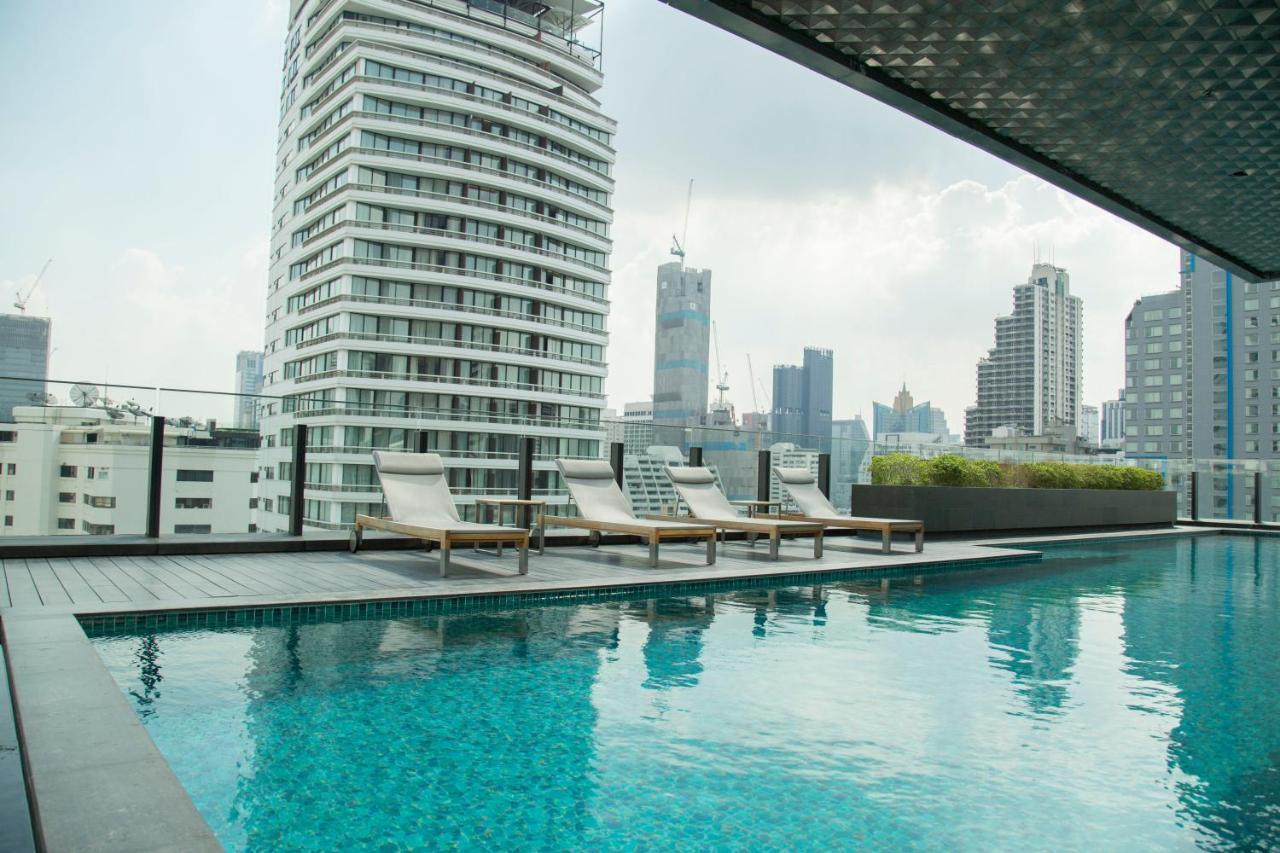 Sukhumvit 11#Luxury#Pool#Gym#Bts Nana&Mrt Sukhumvit#1Br#Max2Ppl Banguecoque Exterior foto