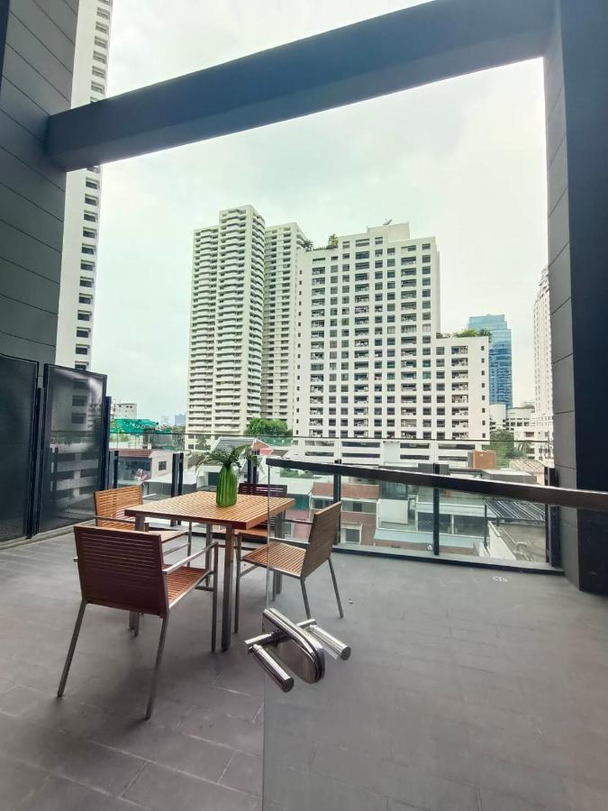 Sukhumvit 11#Luxury#Pool#Gym#Bts Nana&Mrt Sukhumvit#1Br#Max2Ppl Banguecoque Exterior foto
