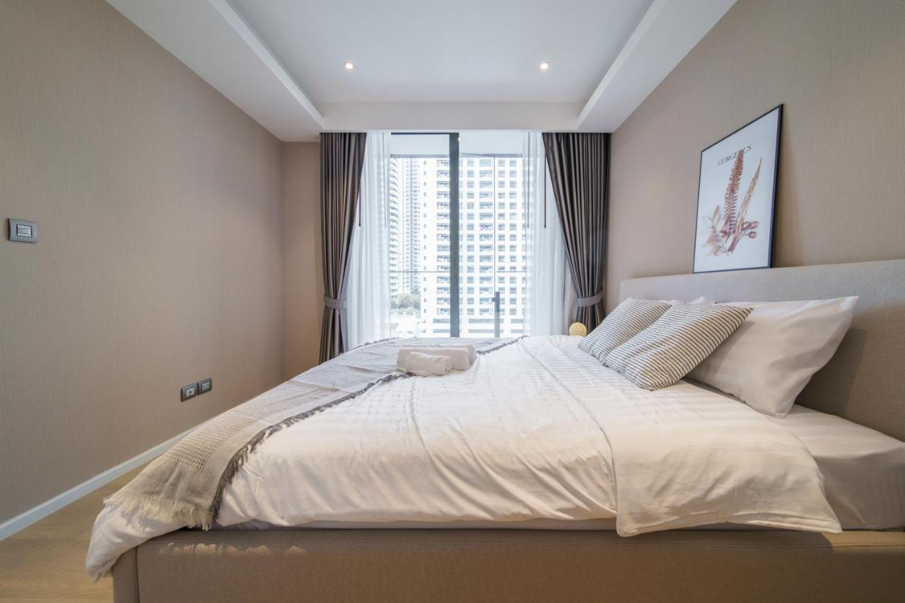 Sukhumvit 11#Luxury#Pool#Gym#Bts Nana&Mrt Sukhumvit#1Br#Max2Ppl Banguecoque Exterior foto
