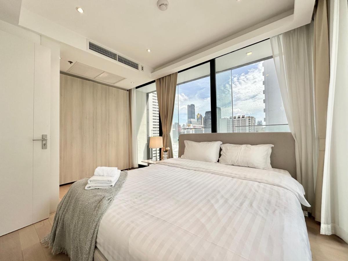 Sukhumvit 11#Luxury#Pool#Gym#Bts Nana&Mrt Sukhumvit#1Br#Max2Ppl Banguecoque Exterior foto